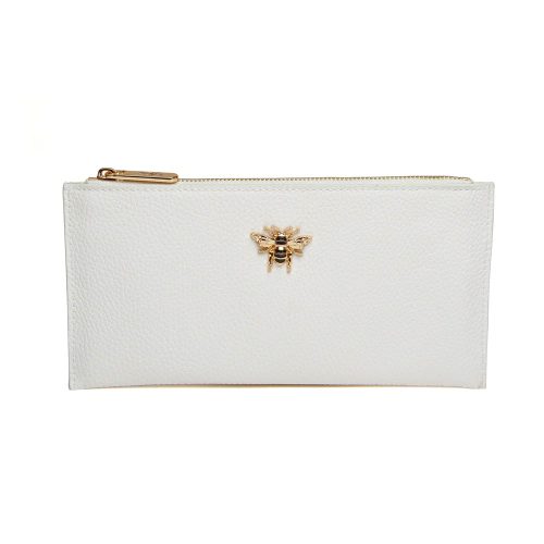 Alice Wheeler Bags Brunel White Purse Large